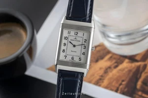 Jaeger LeCoultre Reverso Stahl Handaufzug Herrenuhr Ref. 250.8.86 Klassiker - Bild 1 von 14