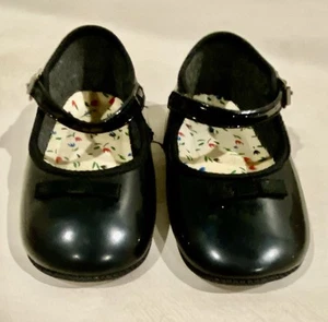 scarpe bambina vintage vernice nera taglia 3 - Foto 1 di 7
