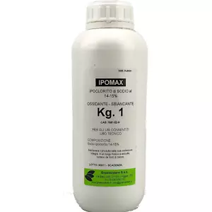 IPOMAX KG. 1 - IPOCLORITO DI SODIO 14-15% - Foto 1 di 1