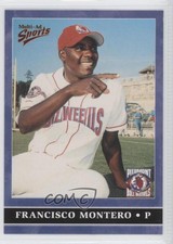 1999 Multi-Ad Sports Piedmont Boll Weevils Francisco Montero #35