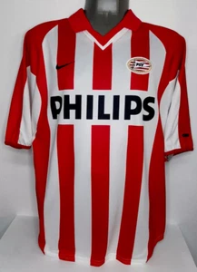 NIKE PSV EINDHOVEN HOME 2000 V.NIESTELROOY L HOME ORIGINAL JERSEY SHIRT - Picture 1 of 4