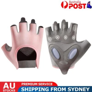 Half Finger Gloves Anti-Slip Gym Gloves Training Gloves Fitness Gloves for Women - Picture 1 of 10