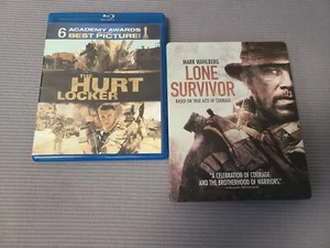 Lone Survivor (Blu-ray/DVD, Blu-ray Steelbook) + Hurt Locker Blu Ray - Picture 1 of 7