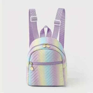 ZAINO ZAINETTO TRAPUNTATO IN PELLE SINTETICA MULTICOLORE COLORATO - Foto 1 di 6