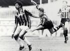 Altes Pressefoto Fuball, Mailand Vs Inter, Rijkaard, Matthus, 1990