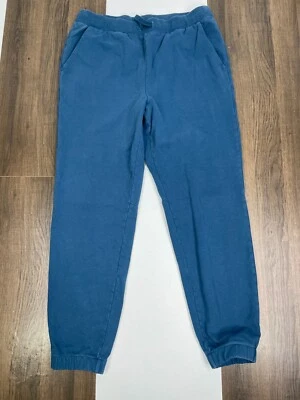 Pantalones de chándal Wrangler para hombre talla M azules cónicos pantalones con cordón cremallera bolsillo Foto 1 de 4