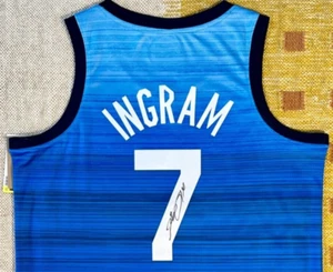 Brandon Ingram Signed Autograph Team USA Jersey New Orleans Pelicans NBA Lakers - Picture 1 of 5