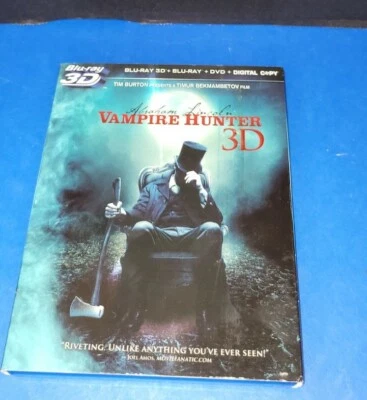 Abraham Lincoln: Vampire Hunter [Blu-ray 3D + Blu-ray + DVD) Foto 1 de 4