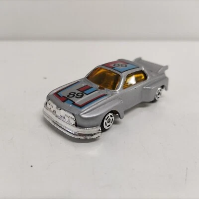 DIE CAST MODELLINO PRESSOFUSO auto 1/64 BMW 3.5 CSL  rif S 8004 COLORE GRIGIO - Immagine 1 di 4