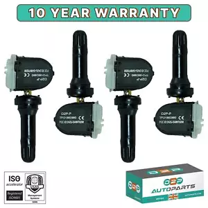 TIRE PRESSURE SENSOR TPMS PACK OF 4 FOR FORD MONDEO MK5 TOURNEO TRANSIT CONNECT - Picture 1 of 12