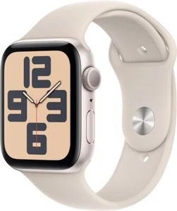 APPLE Watch SE (2023) - 44 mm Starlight Aluminium Case with Starlight Sports ... - Zdjęcie 1 z 1