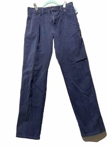 Vintage Ozark Mountain Damen 32x30 Bareback Marineblau Denim Jeans Hergestellt in den USA - Bild 1 von 6