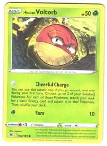 Pokemon SWSH10: Astral Radiance Hisuian Voltorb #002/189 LP Common - Picture 1 of 2