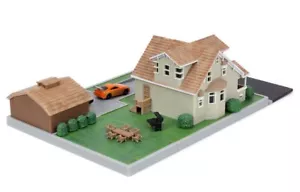 ,JADA TOYS, Diorama Casa de DOM con DODGE CHARGER y TOYOTA SUPRA FAST AND FUR... - Imagen 1 de 3