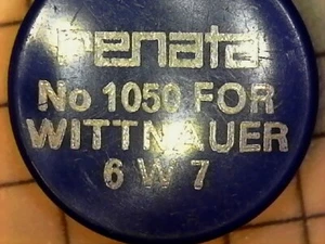 Complete Balance for Wittnauer 6W7 (Renata 1050 - Swiss) - Original Package - Bild 1 von 3