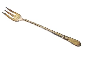 1847 Rogers Bros Silverplate Flatware Adoration Seafood Fork 5.5" - Picture 1 of 2