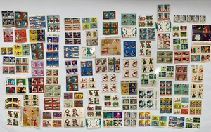 CHRISTMAS SEAL STAMPS Blocks of 4 and Others - LOOK - Picture 1 of 5