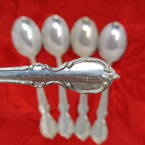 1847 Rogers Bros Reflection 5 Teaspoons International Silver Plate Vtg 1959 - Picture 1 of 13