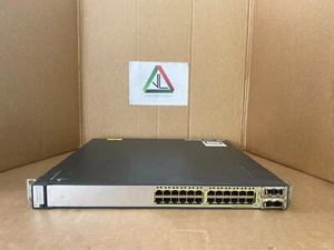 Cisco 3750E-24TD-S z uchwytami i modułami Cisco WS-C3750E-24TD-S (z VAT) - Zdjęcie 1 z 6