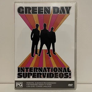 Green Day International Supervideos! DVD BRAND NEW SEALED PAL Region 4 2001 - Picture 1 of 4