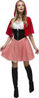 Fever Red Riding Hood Ladies Fairy Tale Book Halloween Womens Adults Costume