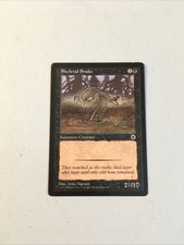 Magic the Gathering MTG Card 1997 Portal - Skeletal Snake