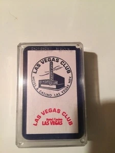 Playing cards-Collectible Las Vegas Club Hotel and Casino playing cards new- - Picture 1 of 2