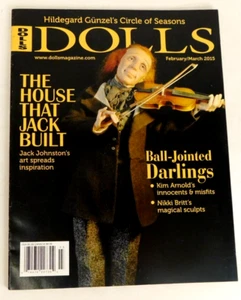 Dolls Magazine February March 2015 Jack Johnston Ball-Jointed Darlings - Picture 1 of 5