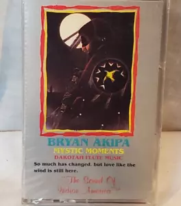 Mystic Moments Dakota Flute Music by Bryan Akipa American Indian Music Cassette - Picture 1 of 5