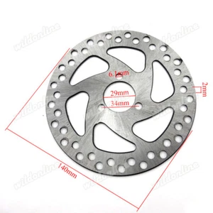 140mm Brake Disc Rotor 29mm Mini Pocket Gas Electric Scooter Bike Dirt ATV Quad - Bild 1 von 3
