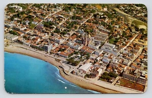 Airview Centro y Malecon de Puerto Vallarta Center and Seawall Mexico Postcard - Picture 1 of 2