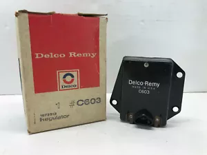 NOS New AC Delco C603 Interchange # 1972513 Voltage Regulator for 70-78 MOPAR - Picture 1 of 5