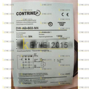 1PC New for Contrinex Proximity Switch DW-AD-603-M4 - Picture 1 of 1