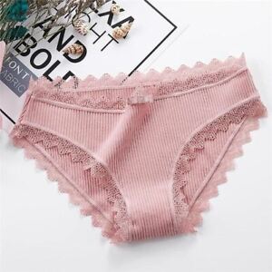 Women's Sexy Lace Panties Underwear Seamless Cute Bow Girls Briefs Soft Comfort