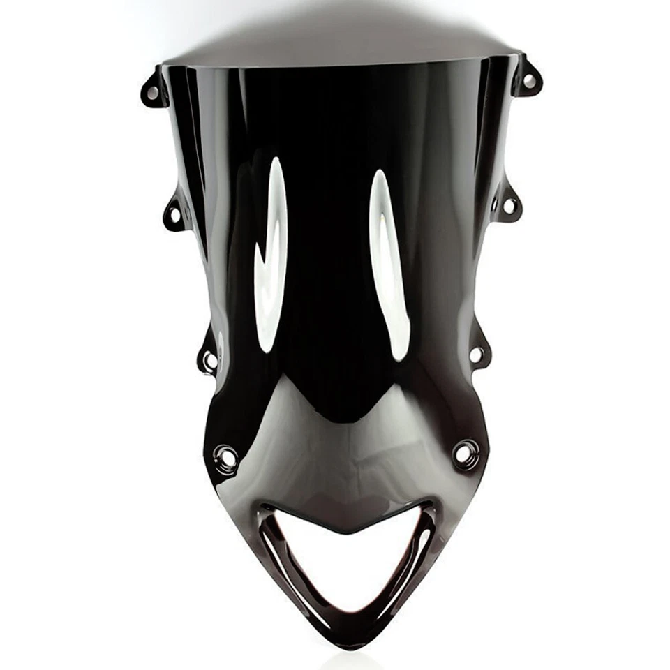 For BMW S1000RR 2009-2014 2013 Black Double Bubble Windscreen Windshield ABS Foto 1 de 4