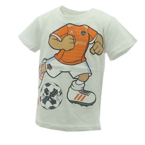 Houston Dynamo Official MLS Adidas Apparel Infant Toddler Size T-Shirt New Tags Cover