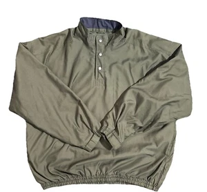 Vintage Weatherproof Pullover Jacket Men’s Size XL Green Excellent Condition - Picture 1 of 11