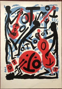A.R. Penck ***Jazz-Musikanten*** - Bild 1 von 5
