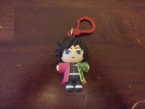 Appendiabiti statuina Demon Slayer Kimetsu no Yaiba Charm Mascotte Giyu Tomioka - Foto 1 di 2