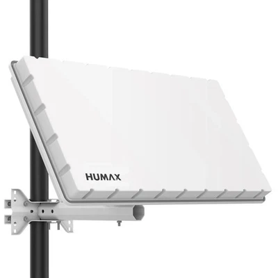 Humax Twin Flat Sat Flachantenne H39D2 Satelliten-Flachantenne für 4 Teilnehmer - Bild 1 von 4