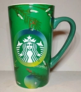 Starbucks Holiday Winter Lights Christmas 16oz Tall Mug Double Green 2020 Kaffee - Bild 1 von 4