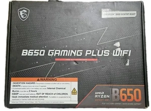 MSI B650 Gaming Plus WIFI AM5 AMD Motherboard - Afbeelding 1 van 7