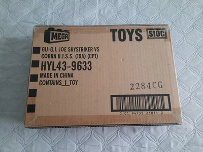 MEGA G.I. Joe Skystriker vs. COBRA H.I.S.S. Building Set - New In Box - Image 1 of 2