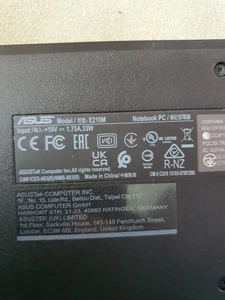 ASUS Laptop E210M Notebook PC - Picture 1 of 9