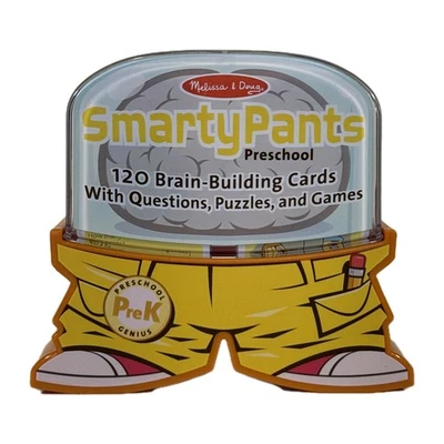 Melissa and Doug Pantalones Inteligentes Preescolar Pre K Preguntas Educativas Completas NUEVO Foto 1 de 4