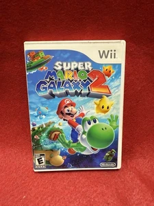 Super Mario Galaxy 2 (Nintendo Wii, 2010) Completo con Manual - Imagen 1 de 4