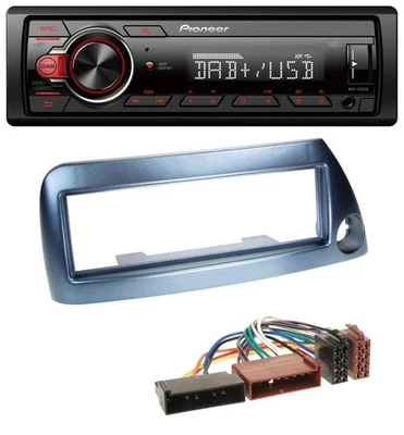 Pioneer MP3 1DIN DAB USB AUX Autoradio für Ford Ka bis 2008 blau-metallic - Bild 1 von 4