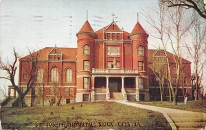 # K2328 SIOUX CITY, IA.     POSTAL, HOSPITAL DE SAN JOSÉ - Imagen 1 de 2