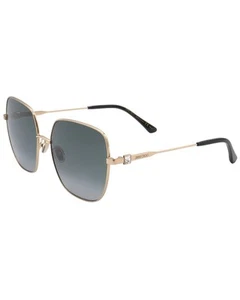 Jimmy Choo Women's Kori/G/Sk Mm Sunglasses Women's Gold - Picture 1 of 2