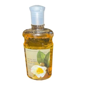 Bath & Body Works Pleasures WEISSER TEE & INGWER Duschgel 10 Oz. - Bild 1 von 2